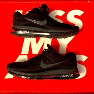 Nike Air Max 2017 Triple Black sz 11